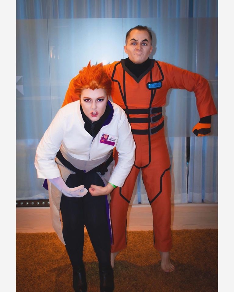 Moira and Sigma - Overwatch (Cosplay photo print)