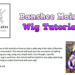 Tutorial: Banshee Moira&#39;s Wig (Overwatch)
