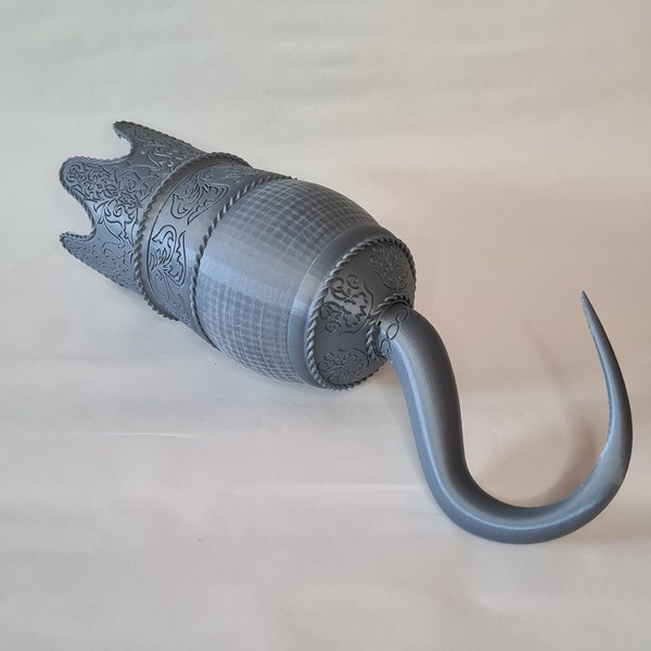 Kit d'accessoires de crochet du capitaine Hook (Hook, film de 1991) brut imprimé en 3D