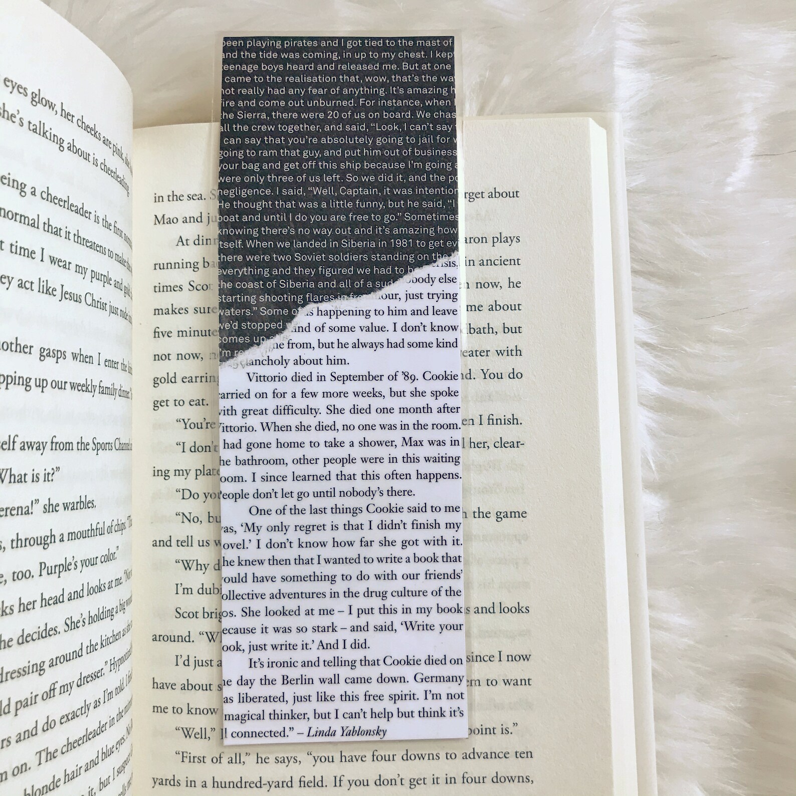 HANDMADE Bookish Words Aesthetic Bookmark Collage Page Marker Etsy
