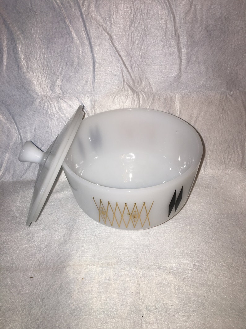 Vintage Federal Glassware Heat Proof Serving Bowl and Dish Etsy