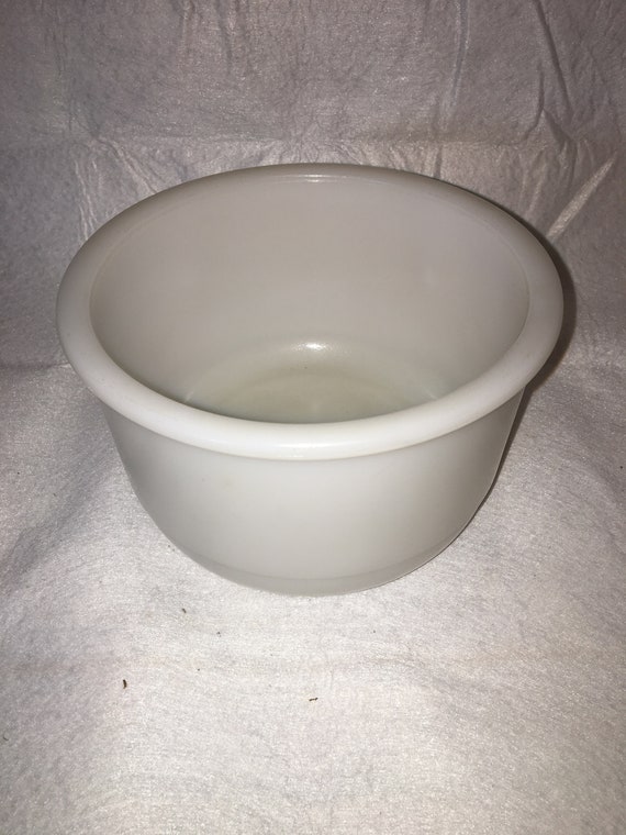 Vintage Glass Mixing Bowl Etsy