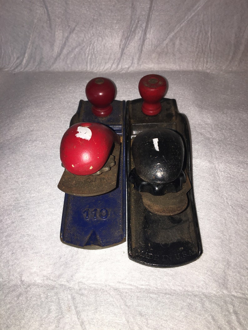 Vintage Hand Held Wood Planer Made in USA Etsy