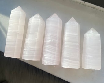 Pink Mangano Calcite - UV Reactive