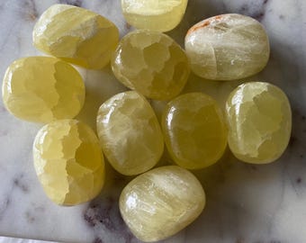 Lemon Calcite Tumble