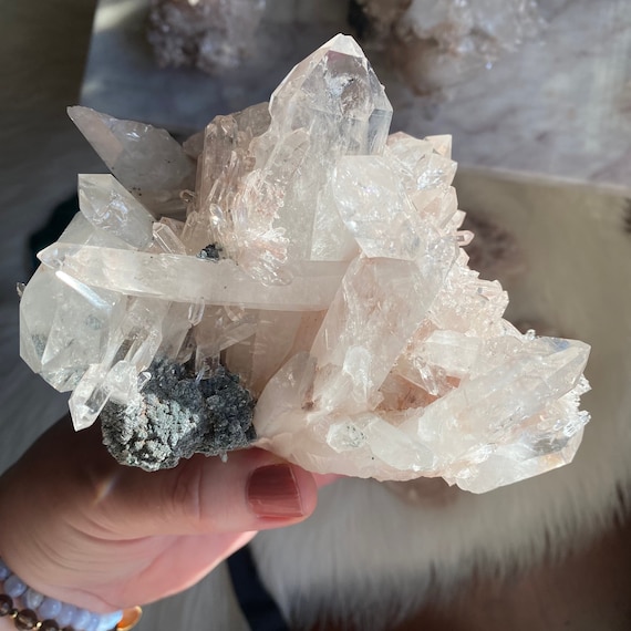 Pink Colombian Lemurian Crystal