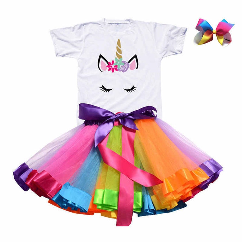 unicorn dress with tutu