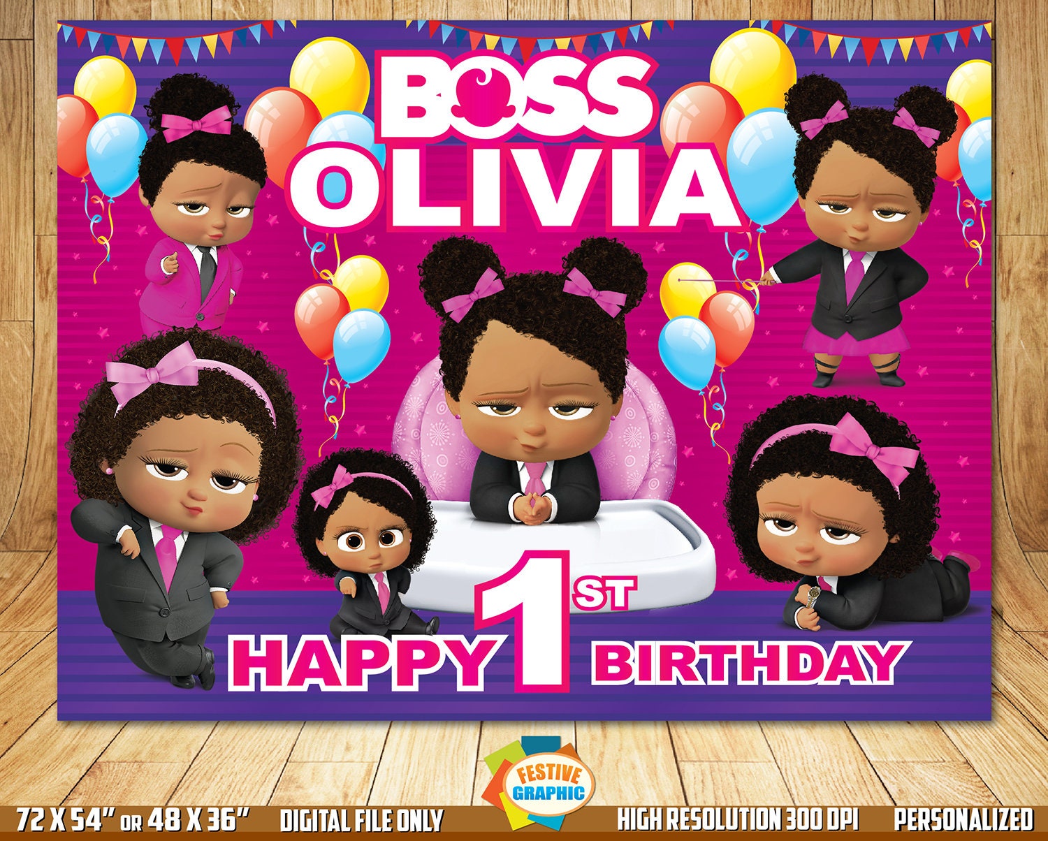 Boss Baby Backdrop Ideas