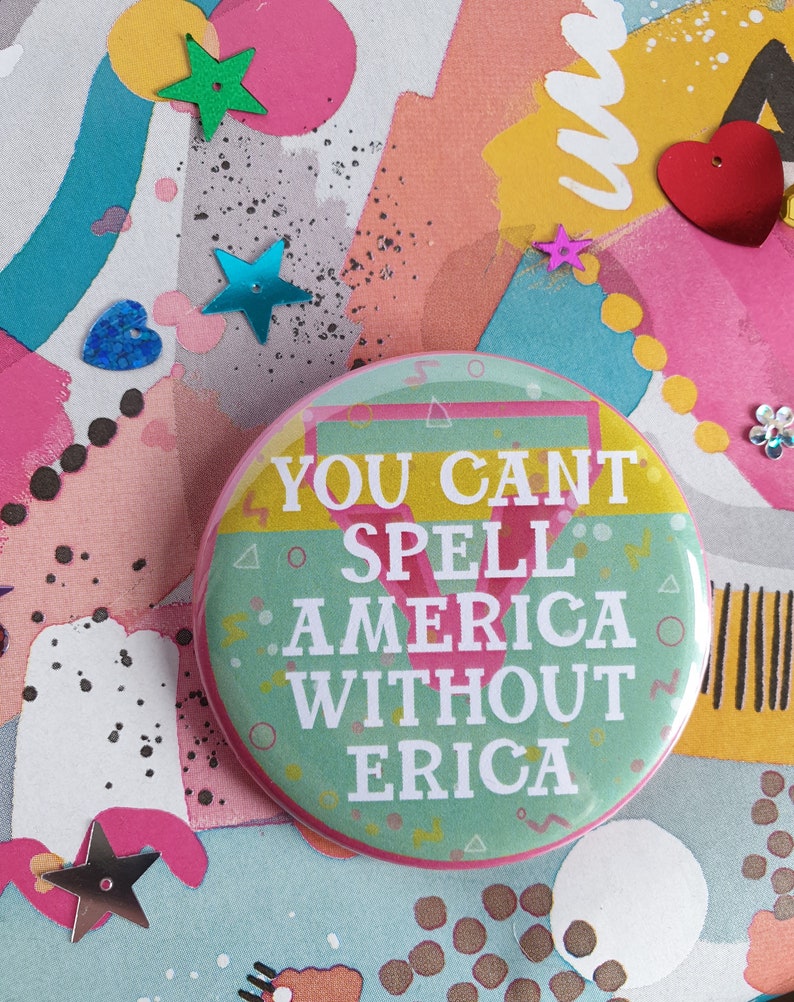 Collectables Stranger Things Pin Badge Fan Art You Cant Spell America Without Erica 80s Nerd Enamel Badges Jpfunny Org Collectables Stranger Things Pin Badge Fan Art You Cant Spell America Without Erica 80s Nerd Enamel Badges Jpfunny Org