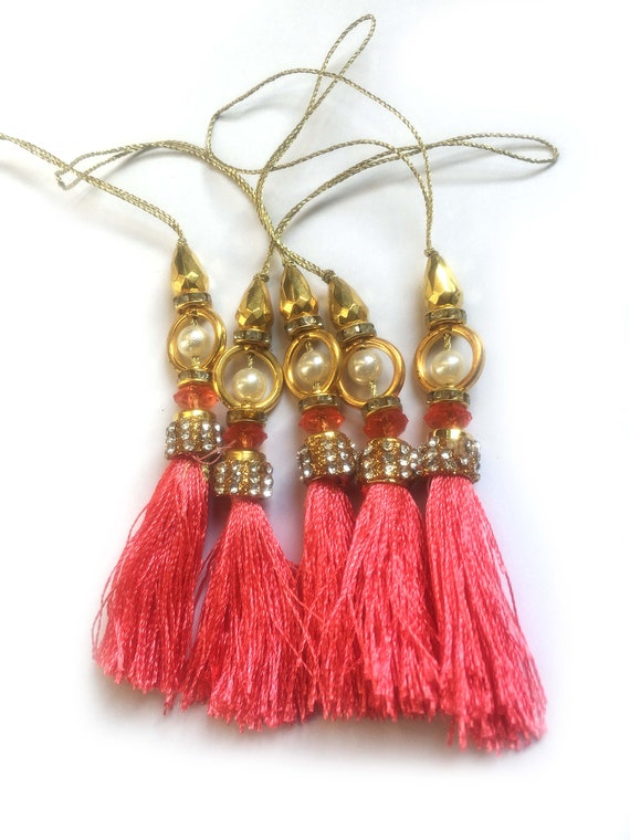 Craft Tassels Saree Blouse Dupatta Latkans Traditional Latkan