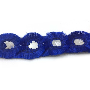 Indian Lace Trim, Mirror lace, Designer Trim, Sari Border, Faux Mirrors, Decorative Fringe Trim