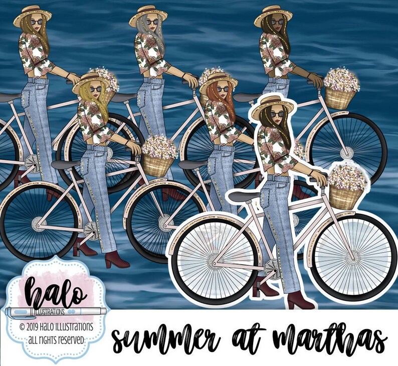 Martha's Vineyard Vineyard Clipart Coastal Clipart Etsy