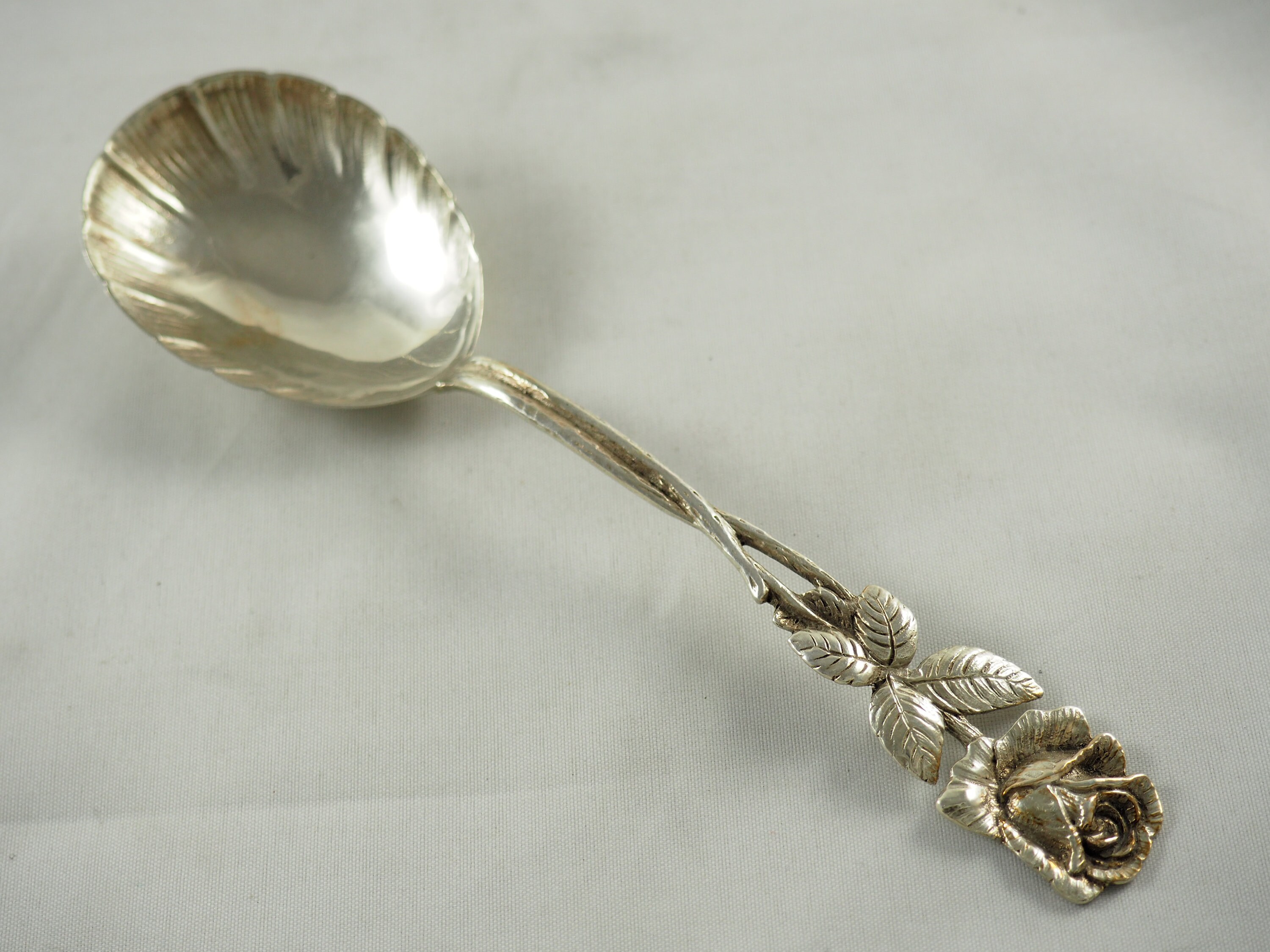 AG 800 銀製スプーン 装飾柄 Silver 800 spoon - Etsy 日本