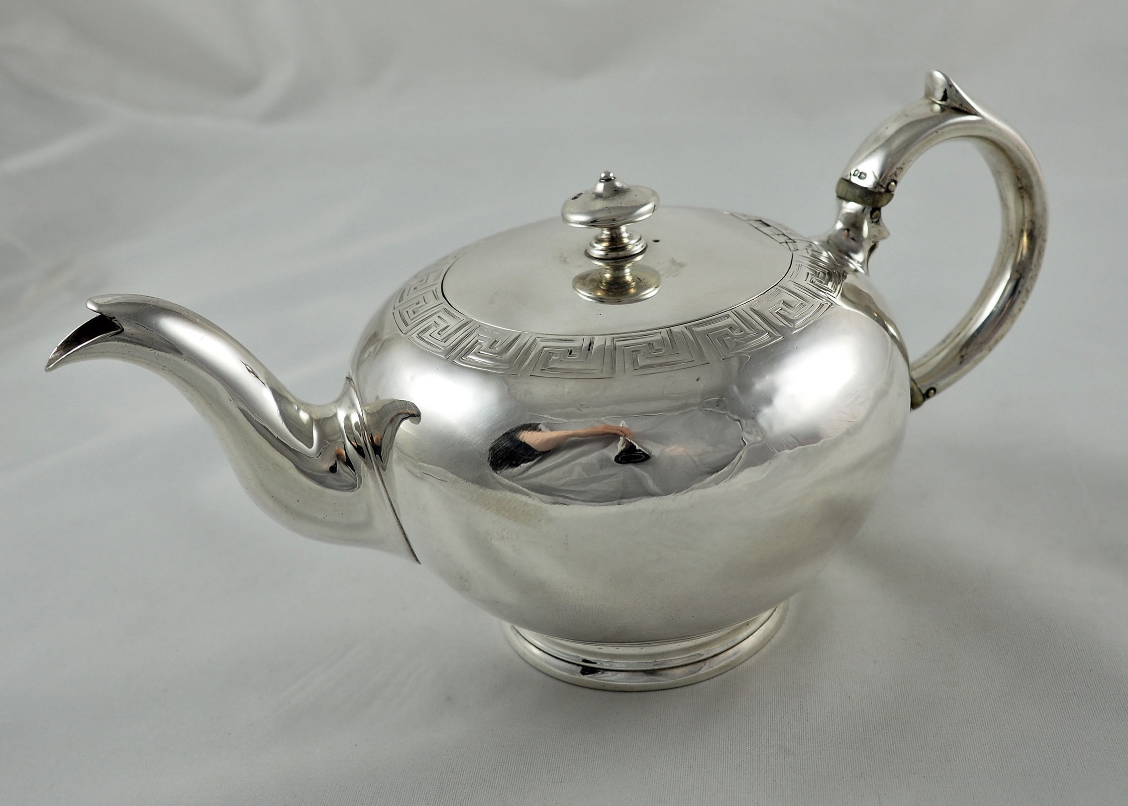 Antique Victorian Solid Sterling Silver Teapot 1850 Silver Etsy UK