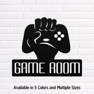 Unique Video Game Controller Metal Wall, Gamer Wall Art, Game Room Decor, Boys Room Decoration, Gift For Him, Game Lover, Man Cave