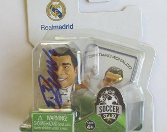 Cristiano Ronaldo Signed Autographed Real Madrid Soccer Starz Figure - W/ Certificate Of Authenticity (COA) * Please Read Description *