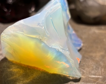 Gem Angel Aura Opalescent Andara Crystal 90 grams