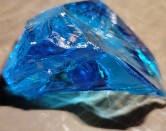 アンダラ クリスタル ブルー エレクトリックブルー アンダラ クリスタル 85 グラム - Etsy 日本