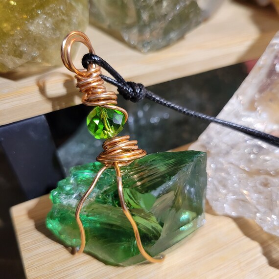 Andara crystal necklace deals