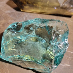 Gem Ethereal Mint andara crystal 107 grams - &quot;facets of clarity&quot;