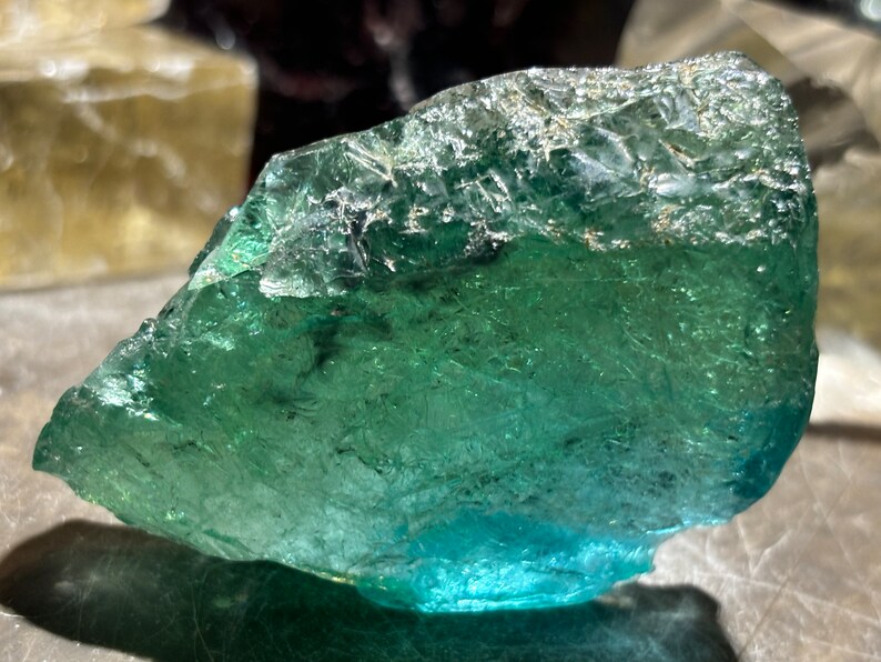 Spring Crystal Color Bi-color Electric Blue/eternal Spring Andara Crystal 67 Grams - Etsy