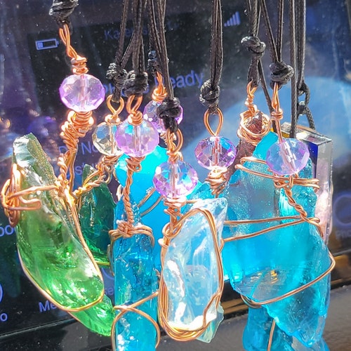 ジェムアクアセレニティアンダラクリスタル91グラム - Etsy 日本