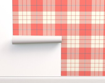 Edgy Plaid removable wallpaper geometric self adhesive wallpaper cozy temporary wallpaper G218-27