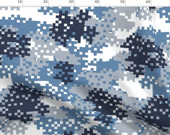Pixelated Fabric Etsy