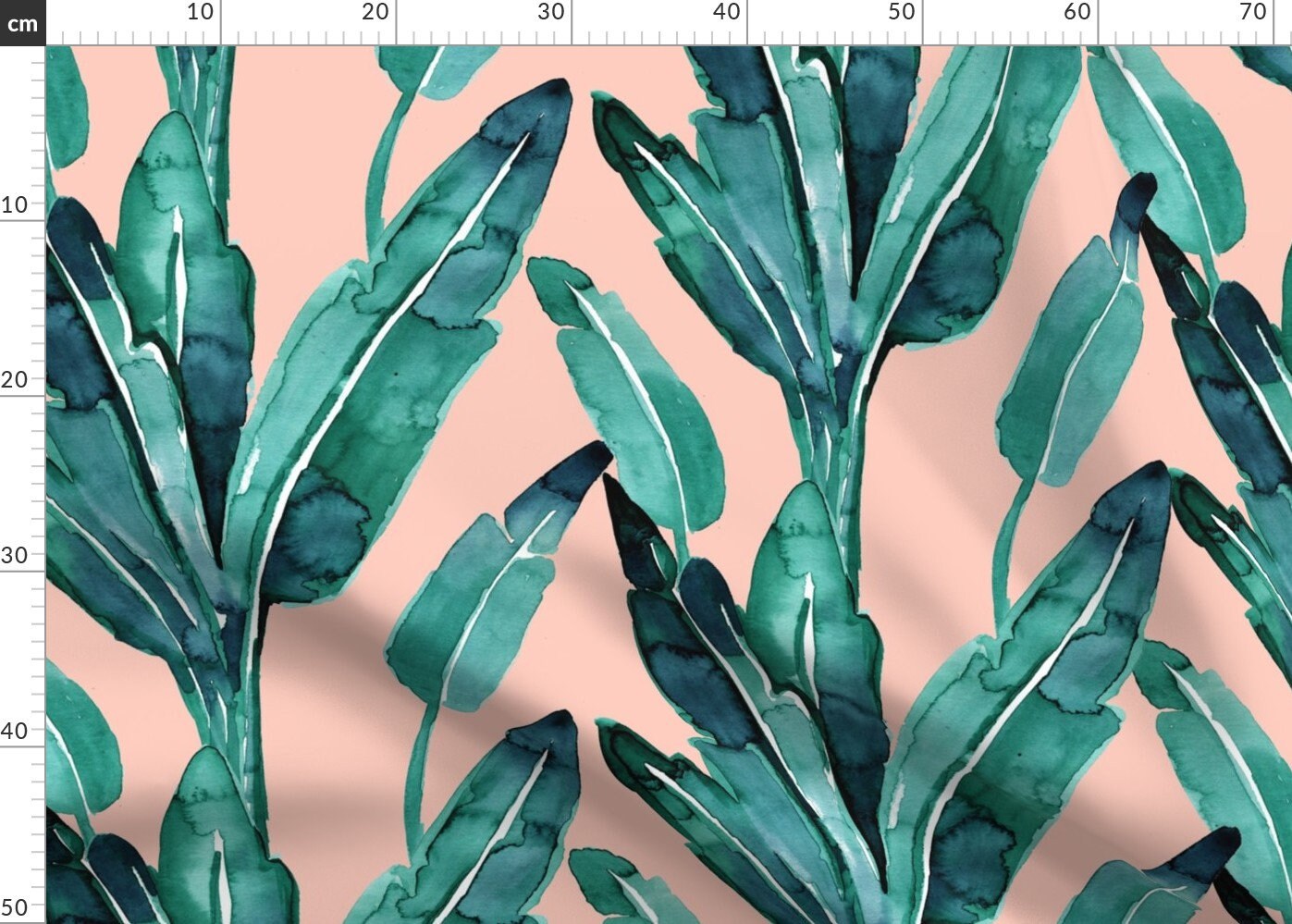 Banana Leaf Fabric Banana Leaves Adobe 12 by Crystal Etsy Ireland