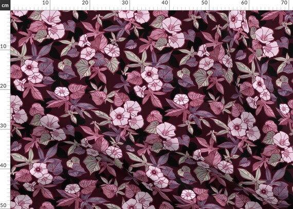 45/" White on Off White Paste Print Delicate Floral High Quality Craft Poplin