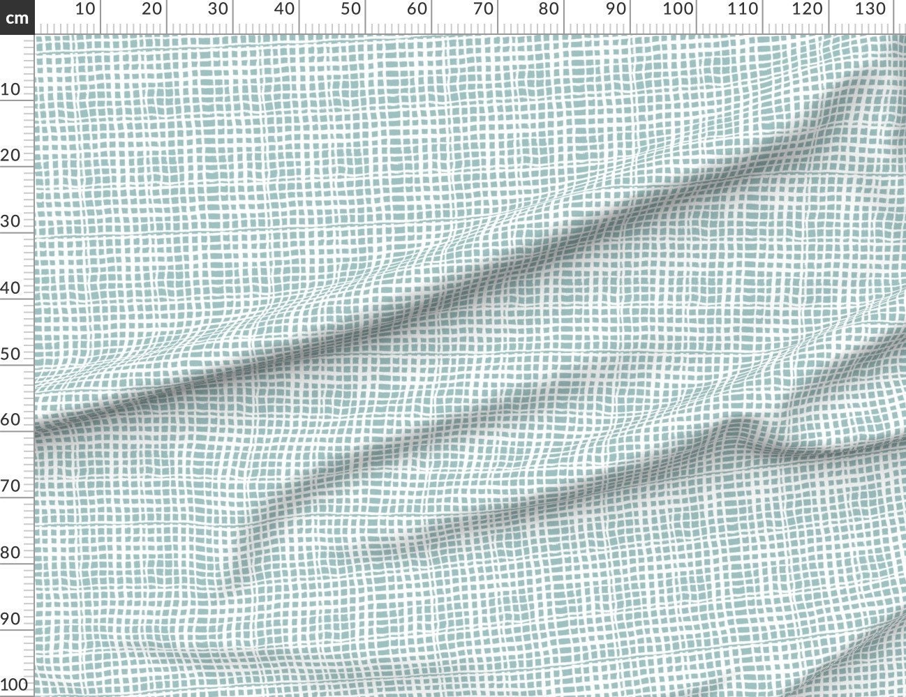 Net Fabric Blue Grid Fishing Net Net Grid Grey Simple Etsy