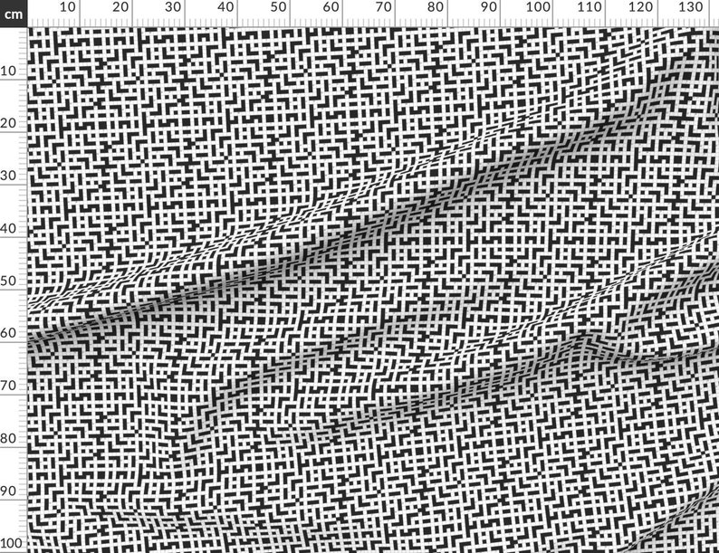 Crossword Fabric Cryptic Crossword By Aussienisi Crossword Etsy