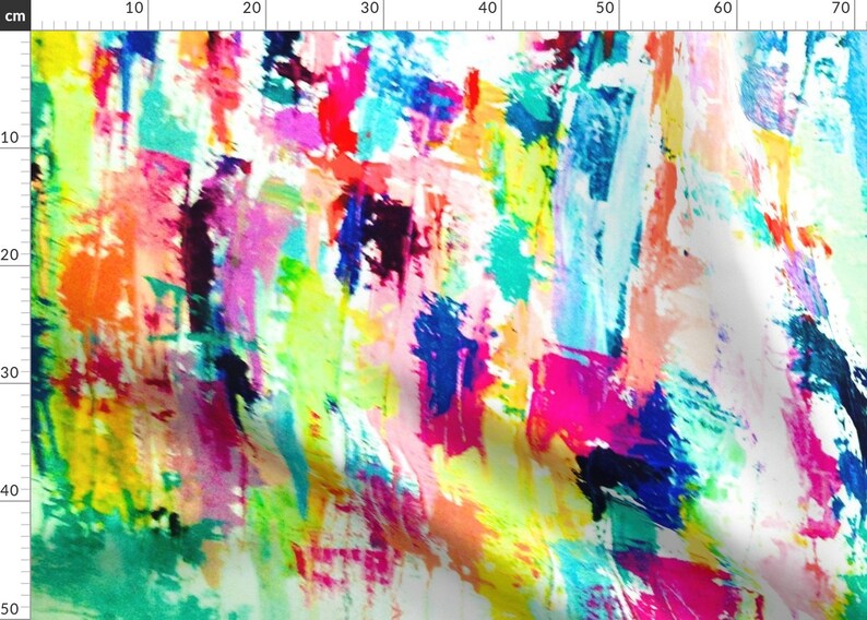 Abstract Home Decor Fabric Mayfair Abstract by Theartwerks Etsy