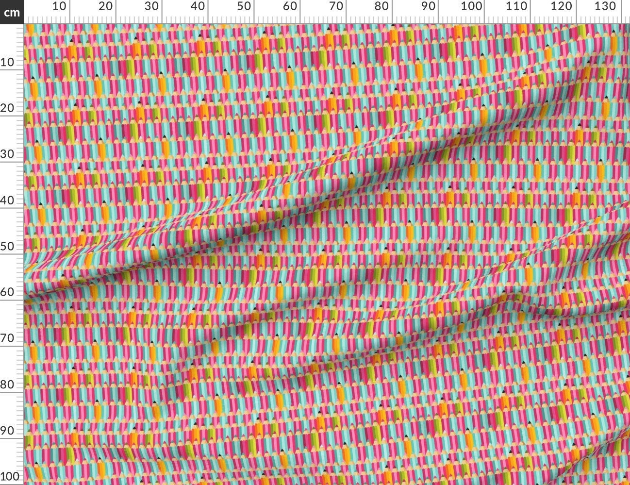 Color Pencil Fabric Pencils By Kostolom3000 Back to School Etsy