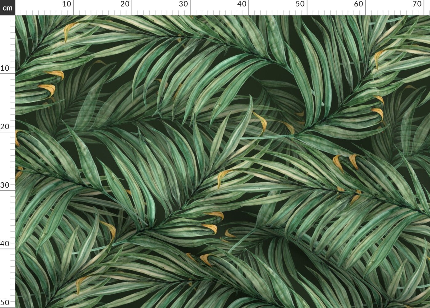 Foliage Fabric King Pineapple Leaves Military By Chicca Etsy