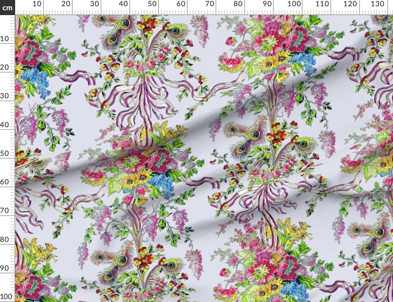 Rococo Fabric Rococo Boudoir by bonnie_phantasm Etsy