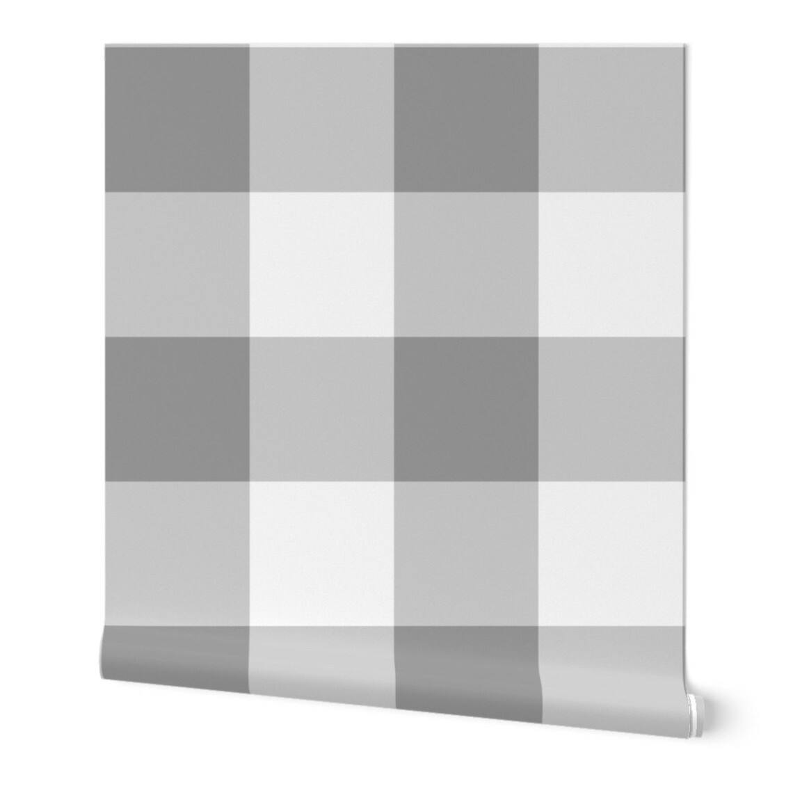 Plaid Wallpaper Grey Buffalo Check by Aacraven85 Checked Etsy