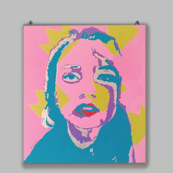 Pop Art Portrait Etsy