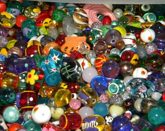 Lot 8 beads round acrylic slics silver-gold 18 mm
