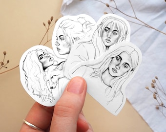 Sticker Set "Sketches"