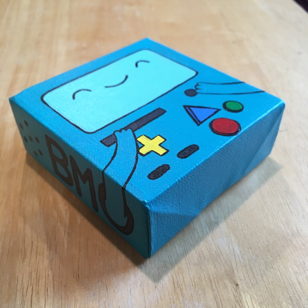 BMO Adventure Time Painting - Etsy