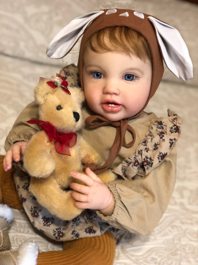 Reborn Baby Doll Lottie By L.L.E COA Orange Blossom Nursery - Etsy