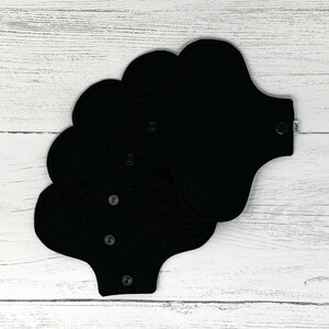 Pacote com 5 protetores diários reutilizáveis / absorventes menstruais reutilizáveis / protetores diários de pano / absorventes Mama Pad / absorventes menstruais de pano / absorventes de pano reutilizáveis / leves