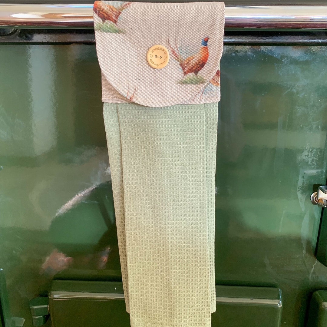 Hanging Tea Towel / Hand Towel / Aga / Range / Kitchen Towel / Etsy