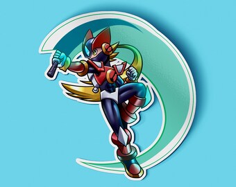 Megaman Battle Network Megaman Rockman Exe Sticker Etsy