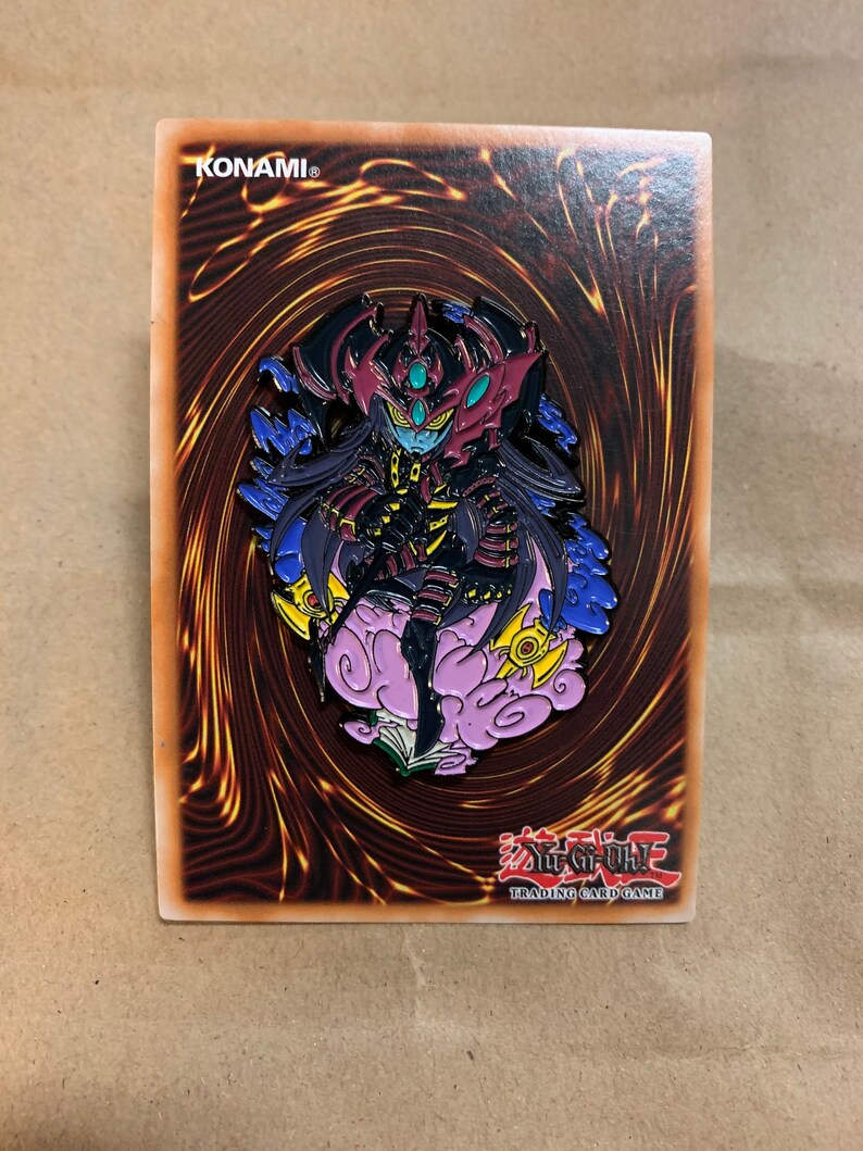 Magician of black chaos Yu Gi Oh Custom Enamel Pin Pins Pin Etsy