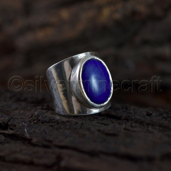 Mens Lapis Power Ring