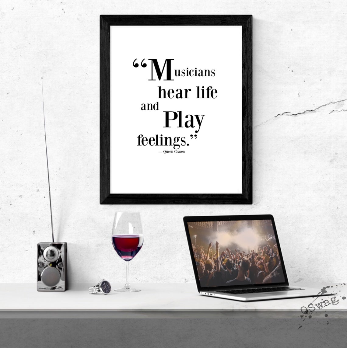 Printable Music Quote Printable Music Room Quote Printable Gift for a Musician Music Teacher ...