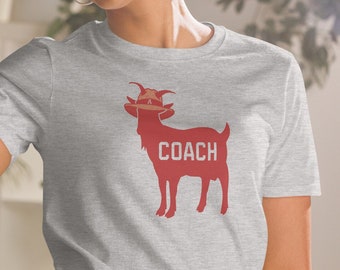 Coach GOAT Grey Tee