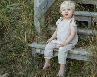 Boho Sustainable Baby Romper | Adjustable & Gender Neutral | Handmade Toddler Outfit | Ethically Crafted | Unique Baby Gift